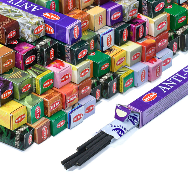 Набір ароматичних паличок HEM + дерев'яна підставка