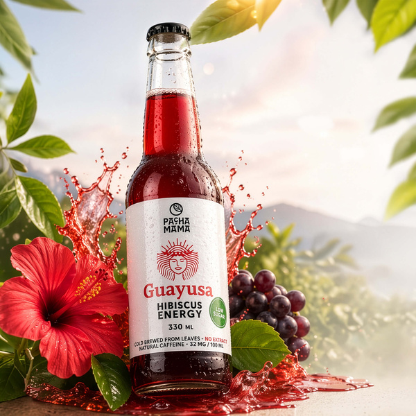 Guayusa Pachamama Cold Brew – Hibiscus Energy 330 мл
