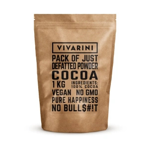 Vivarini – Алкалізоване какао темне (порошок) 1 кг