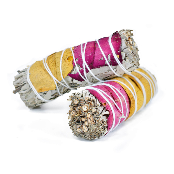 Шавлія біла з трояндою – Пахощі 20-30г (пучок)