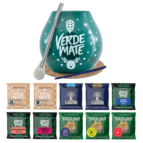 Набір Yerba Mate 10x50g Winter Gourd Bombilla