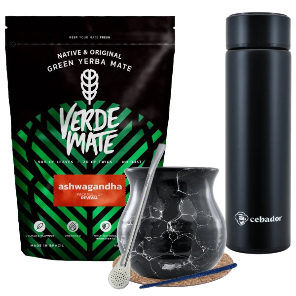Набір термосів Yerba Verde Mate Ashwagandha 500г 
