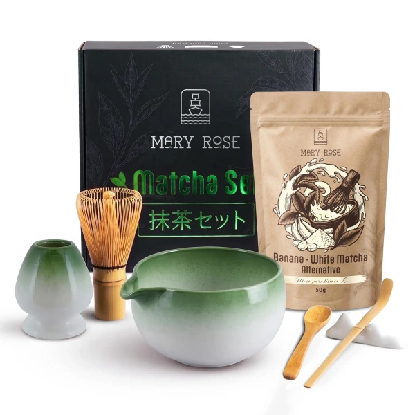 Подарунковий набір для приготування White Matcha