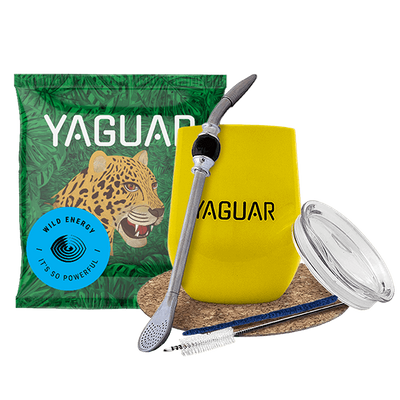 Набір Yerba mate TermoLid matero bombilla Yaguar