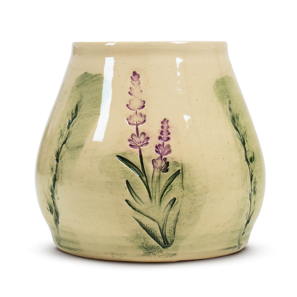 Керамічна калабаш Flora Pink 300 мл – серія Crater