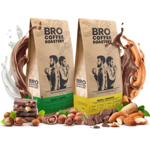 Набір Bro Coffee Roastery Brazil Samba + Brazil Cerrado 2x1кг (2кг)