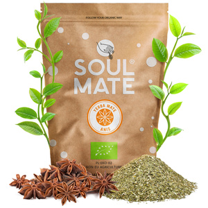 Набір Єрба-Мате Soul Mate Organica 2x500г 1кг Калабаш + Бомбілла