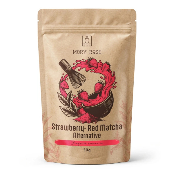 Mary Rose – Red Matcha Alternative – Полуниця (порошок) 50 г