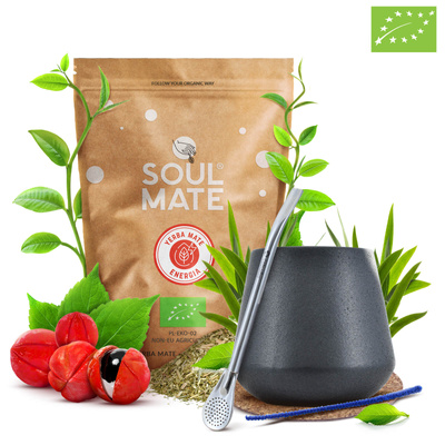СТАРТОВИЙ НАБІР ДЛЯ YERBA MATE Бомбілла Калабаш 500г
