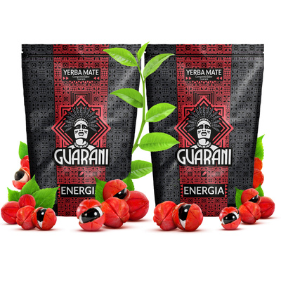 Йерба Мате Guarani Energia con Guarana 2x500 г=1 кг