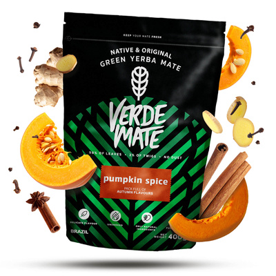 Verde Mate Green Pumpkin Spice - Tostada 0,4 кг