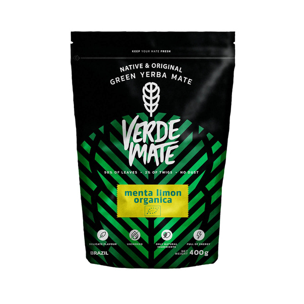 Verde Mate Green Organica Menta Limon 0,4 кг