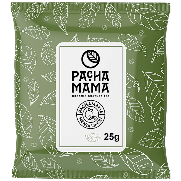 Guayusa Pachamama Menta Limon 25 г - з органічним сертифікатом