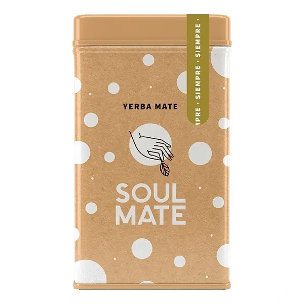 Yerbera – Металева банка + Soul Mate Orgánica Siempre 0,5 кг
