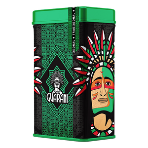 Yerbera – Металева банка + Guarani Elaborada con Palo Tradicional 0,5 кг
