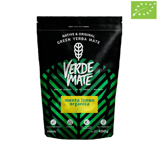Verde Mate Green Organica Menta Limon 0,4 кг
