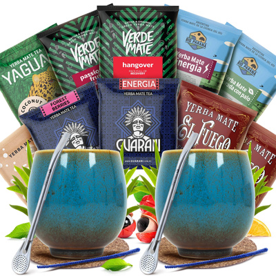 Набір Yerba Mate для двох Калабаш Bombilla