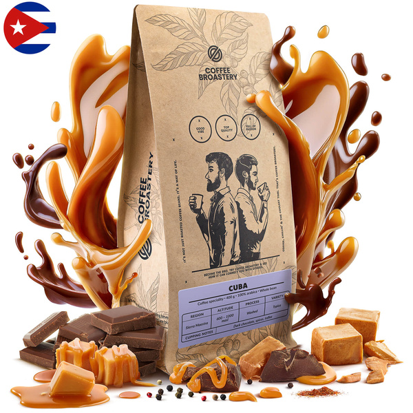 Кавові зерна Coffee Broastery - Cuba Sierra Maestra Speciality 400 г