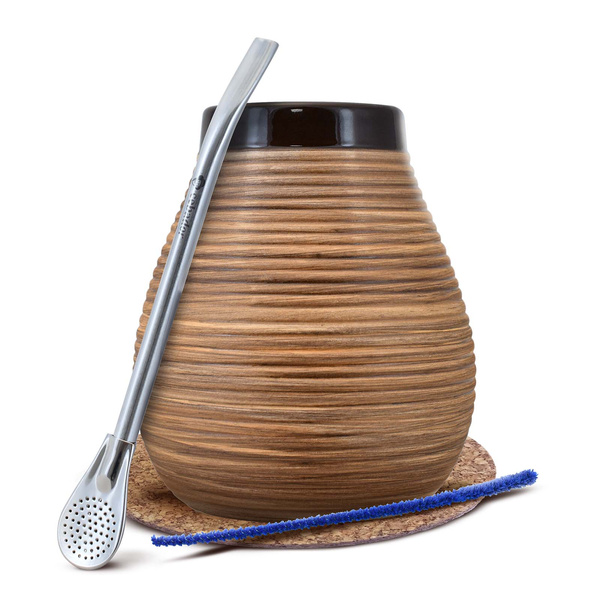 Стартовий Набір Єрба-Мате Калабаш + Бомбілла