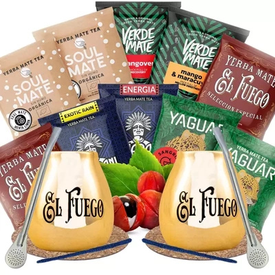 Стартовий набір Yerba Mate для двох 10х50г 500г