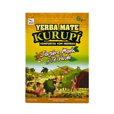 Kurupi Jengibre Menta y Té Verde 0,5 кг