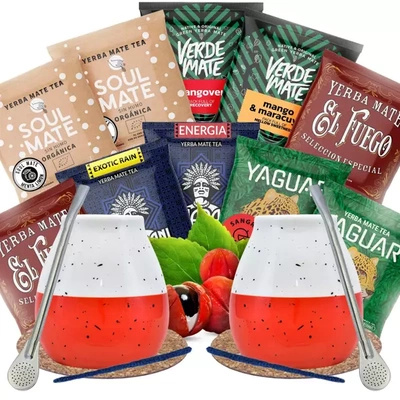 Набір Yerba Mate для двох "Фруктовий" для початку