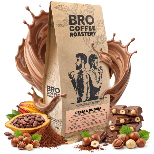 Кавові зерна Bro Coffee Roastery – Crema Rumba 400 г