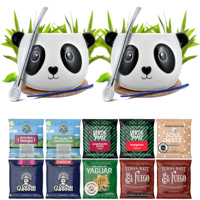 Набір Yerba Mate для двох Калабаш Bombilla