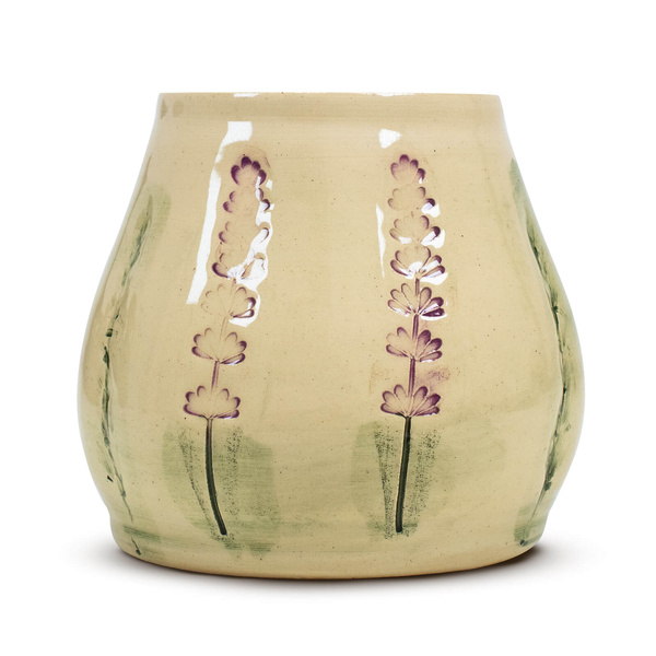 Керамічна калабаш Flora Pink 300 мл – серія Crater