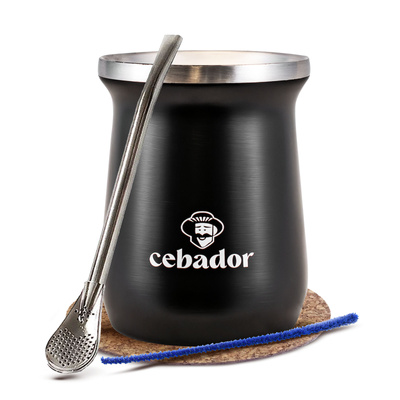 Набір аксесуарів Yerba Mate: термальний мате калабаш TermoMate PRO + bombilla