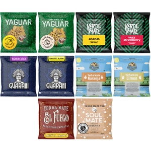 Йерба Мате КРАЩИЙ ДЛЯ ПОЧАТКУ 10x50г ТІЛЬКИ ФРУКТИ
