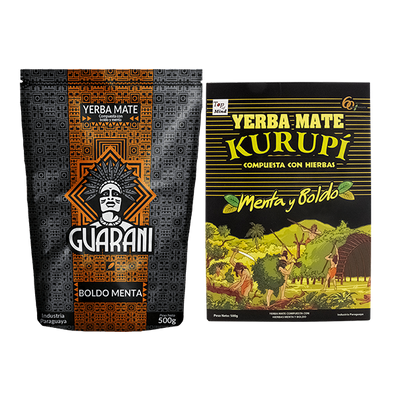 Guarani Boldo Menta 500 г + Kurupi Menta Boldo 500 г