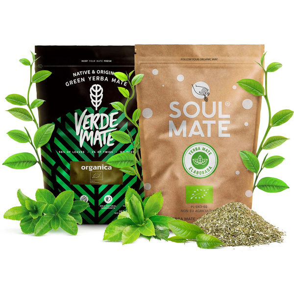 Verde Mate Green Organica 500 г + Soul Mate Organica 500 г (1 кг)