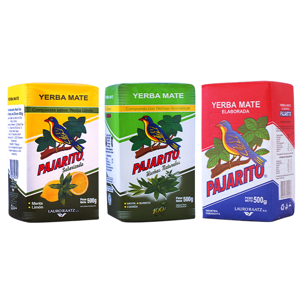 Pajarito Elaborada Con Palo + Saborizada + Hierbas Naturales 3 x 500 г