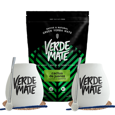 Стартовий набір для двох Йерба Мате Verde Mate Cactus de Juarez 500 г