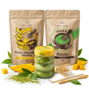 Набір для кольорового Matcha Latte: Matcha + Yellow Matcha + аксесуари