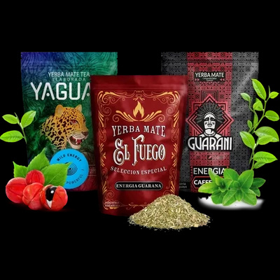 Yerba Mate 1,5 кг НАЙПОТУЖНІШІ КАТЕГОРІЇ 1500г