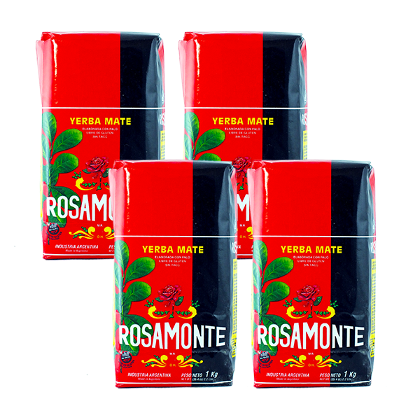 Йерба Мате Rosamonte Elaborada Con Palo 4x1 кг