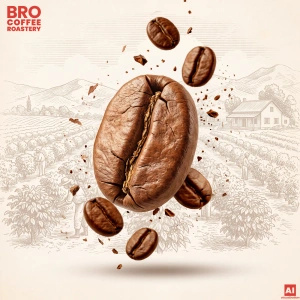 Кавові зерна Bro Coffee Roastery – Crema Tango 400 г